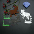 Zebra Flower and Plants Craft Decorative Paper Art Embossing Cutting Die