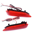 Car Led Brake Tail Light Rear Bumper Parking Warning Light Reflector Light