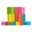 Wooden Number Stick Magnetic Math Puzzle Child Baby Education Calculate Ga EMB