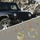 84pcs Hose Clamps for Automobile Tubing Hose Clamp (10/11/14/16/17/18mm)