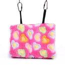 Plush Snuggle Bird Parrot Shed Hammock Hanging Cave Warm Hut Nest Pink    A