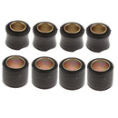 8x Motor Shock Absorber Rear Bush Lower 12mm+14mm for Motorbike Replacement