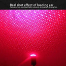 USB Car Atmosphere Lamp Interior Ambient Star Light LED Projector Starry Pr O9X0