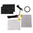 New 12V Motorcycle Grip Heated Throttle Pads Handlebars ATV Scooter Grips Heater