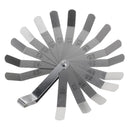 New 0.020 - 0.019mm High Strength Metric Valve Offset Feeler Gauge 16 Blade