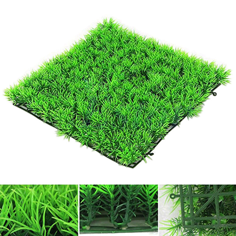 Artificial Water Aquatic Green Grass Plant Lawn Aquarium Fish Tank Landscape  Gw