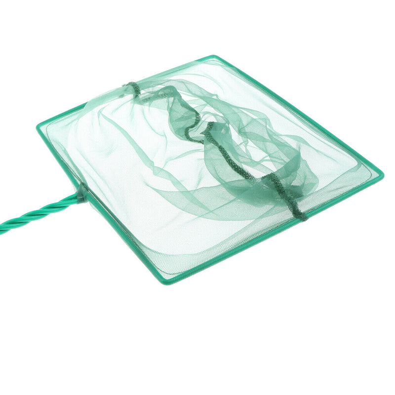 Set of 2, Aquarium Fish Tank Square Shrimp Small Betta Tetra Fish Net 10 & 6