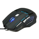 5500DPI A908 Wired LED Optical Gaming Mouse Fire Button 7Keys for PC Laptop