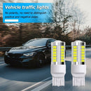 2pcs LED Bulbs 7443 33SMD 5730 3W 6000K 1200LM Car Brake Tail Driving Lamp