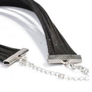 Punk Gothic Cool Multilayer Velvet Sexy Black Choker Goth Collar Necklace TR