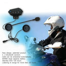 Motorcycle Helmet Headset Intercom Bluetooth Headphones Hands-Free Black New
