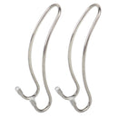2x Multi-function Stainless Steel Hook Car Seat Hanger Bag Coat Holder Organizer