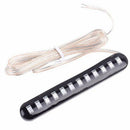 Motorcycle 12LED Flexible Strip Light Turn Signal Indicator Amber Waterproof3C