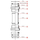 Mountainous Bike Road Bicycle Threaded Axle Peilin Bb30 Hollow Integrated T