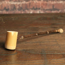 Pack of 2 Japanese Bamboo Water Ladle Scoop Hishaku for Garden Tea Ceremony