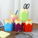 Creative Pen Vase Pencil Pot Makeup Brush Holder Stationery Desk Tidy Container