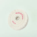 6 inch Cloth Buffing Polishing Wheel 1/2in Arbor Buffer Polish Grinder White Pad