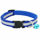 Adjustable Reflective Pet Collar Safety Buckle with Bell for Cat Dog, 3 Pie