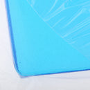 Motorcycle Seat Gel Pad Blue Shock Absorption Mats Cushion Seating 25cmx22cmx1cm