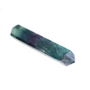 1Pc Natural Fluorite Quartz Crystal Stone Point Healing Hexagonal Wand 3C