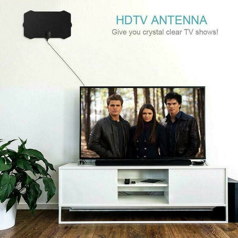 960 Mile USB Indoor Antenna HD TV Digital Skywire 1080P 4K Antena Cable Black