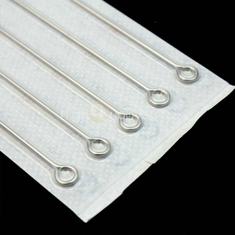 50pcs Sterilized Steel Tattoo Disposable Needles Round Liner Size 5RL dfg PLN