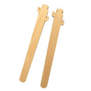 2 Pcs Cactus Love Wooden Straight Ruler Measure Study Drawing Student Stati