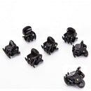 Fashion Women Girls 12pcs Black Plastic Mini Hairpin 6 Claws Hair Clip Clamp BX