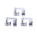 Great 3Pcs Domestic Hemming Cloth Strip Presser Foot Sewing  Machine Rolled Hem