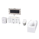 Simulation Modern Home Bathroom Decoratives Furnitures for Artwork Display