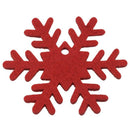 10 pcs Snowflake Felt Christmas Tree Decorations Decorative Hanging Craft R S3K6