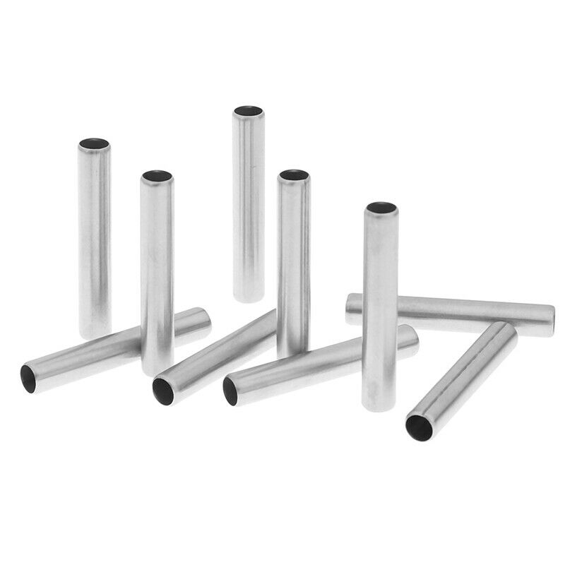 10x Tattoo Back Tattoo Machine Grip Tip Back Needle Stainless Steel Stem Tube JR