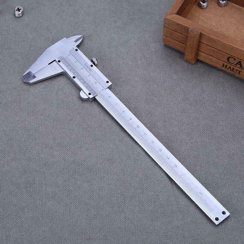Vernier Caliper 0-150mm 0.02mm Metal Calipers Gauge Measuring Tools