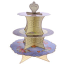 3 Tier Paper Crown Flower Cupcake Stand Cupcake Display Tower Table Decor