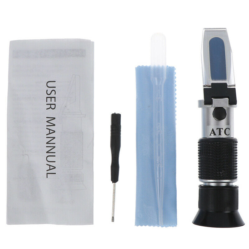 Hand held honey Refractometer 58-90% brix sugar baume water content tester BX
