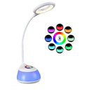 Led Desk Lamp, Colorful Dimmable Desk Lamps Table Lamp 3 Brightness Levels