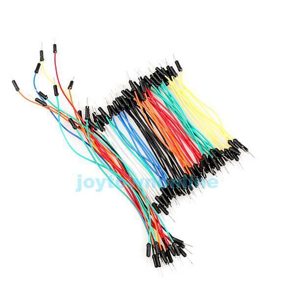 65PCS Male to Male Solderless Breadboard Jumper Cable Wires for Arduino New