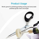 2X(123Pcs Wool Felt Polishing Pad Felt Mounted Mandrel Set Grinding Head Bu