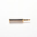 Mic Audio Earphone Adapter Converter 2.5mm Male Plug to 3.5mm Female J Gw
