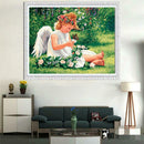 5D DIY Full Drill Diamond Painting Girl Embroidery Mosaic Craft Kits (W507)
