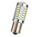 1156 5630 P21W 33SMD High Power Car Signal Tail Turn LED Light Bulb White DC 12V