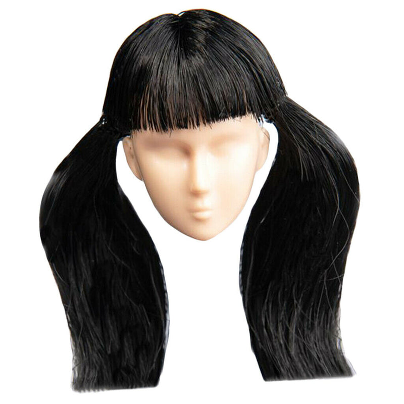1/6 Makeup Headband w/ Hair for   Female 12inch Figures Accessories