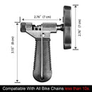 Bike Chain Tool, Universal for 7 8 9 10 Speed Chain Link Repair Removal wit