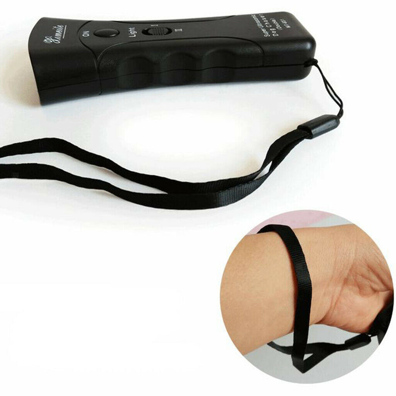 LED Ultrasonic Dog Repeller Handheld Dog Trainer Device Anti-Barking Dog
