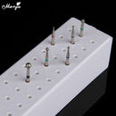 30 Holes Acrylic Nail Art Drill Bit Holder Stand Storage Container Case  NIY