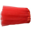 girls Modern ballet dress Fairy tutu skirt red