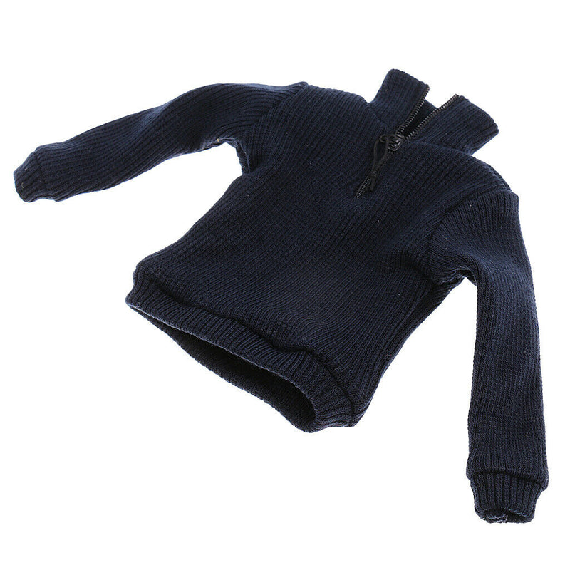 1/6 Neck Zipper Design Pullover Knitted For 12 Inch HT Action