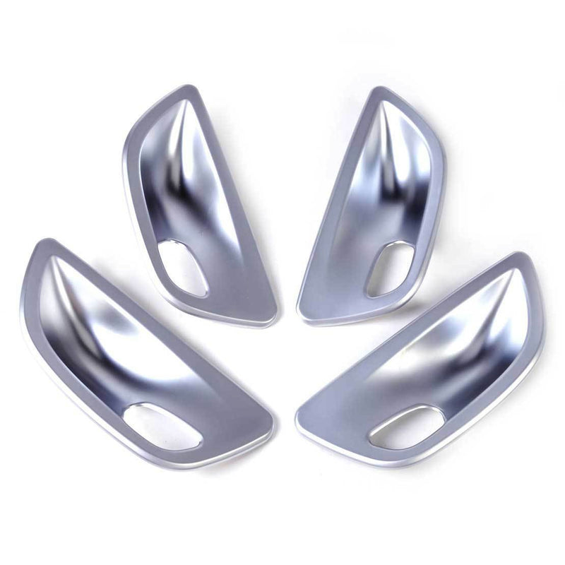 4x Door Handle Cup Bowl Cover Trim fit for BMW 5 Series F10 F18 Sedan 11-16 hf