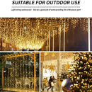 200 LED Fairy String Lights Garland Lamp with Remote (Hook Warm White) A