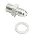 Turbocharger Oil Feed Adapter  M12x1..5 TO AN-4 (4AN) For SAAB TD04L